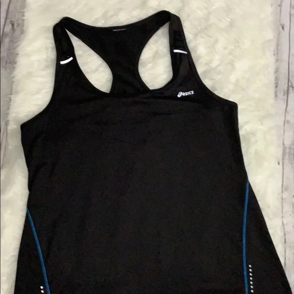 ASICS Black Workout Racerback Top